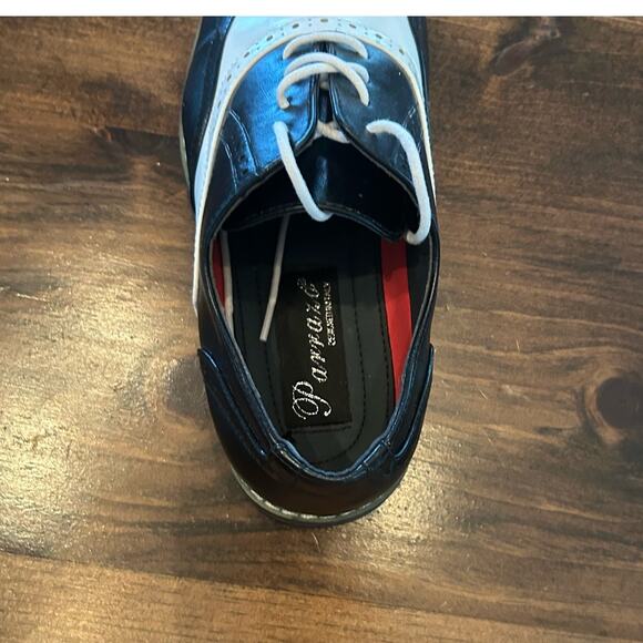 Parrazo Wingtip Oxfords Black Leather Single Left Shoe Only Amputee Men Sz 8.5 - Picture 4 of 7